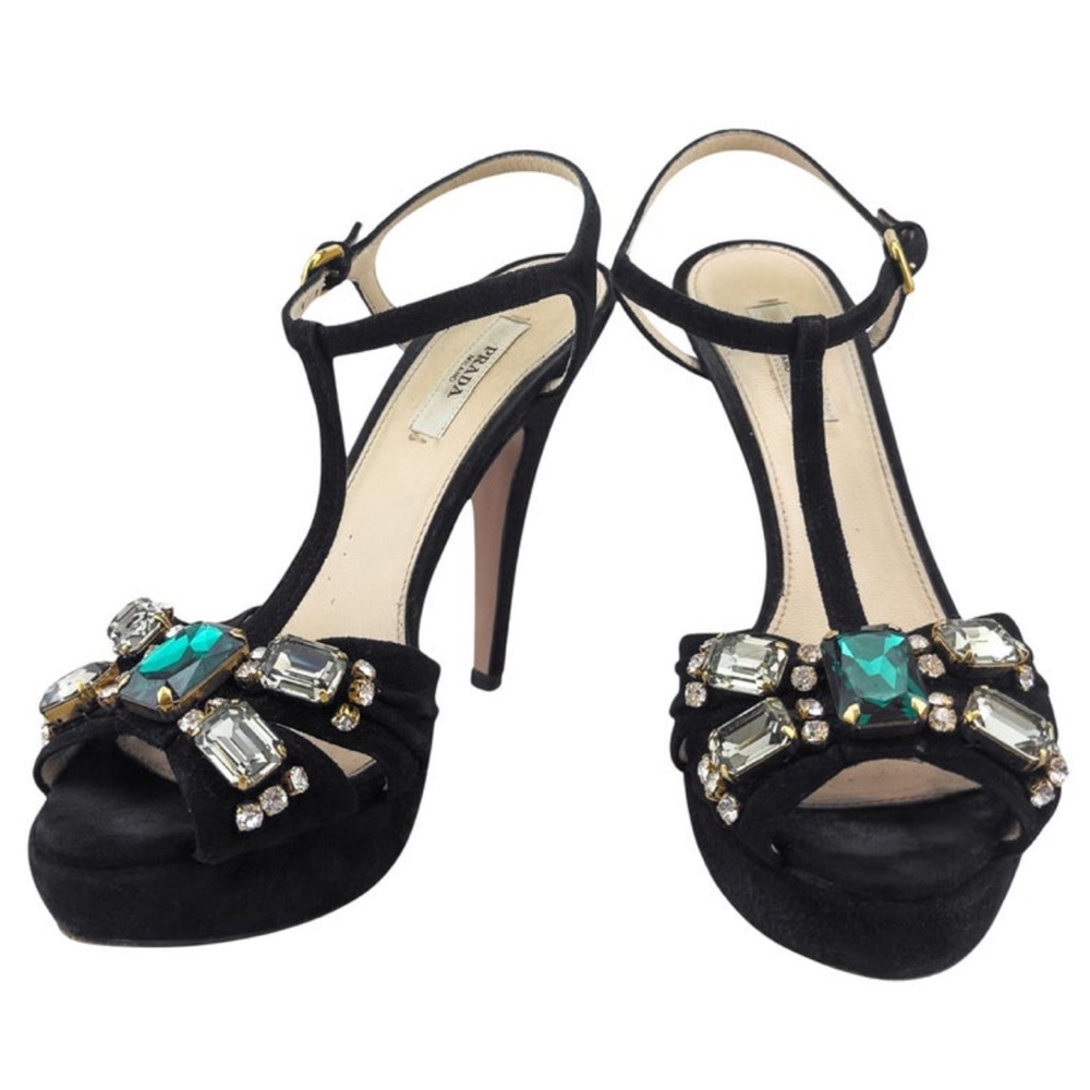 #PRADA sexy suede stilettos